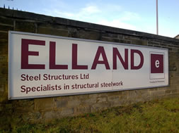 large signage